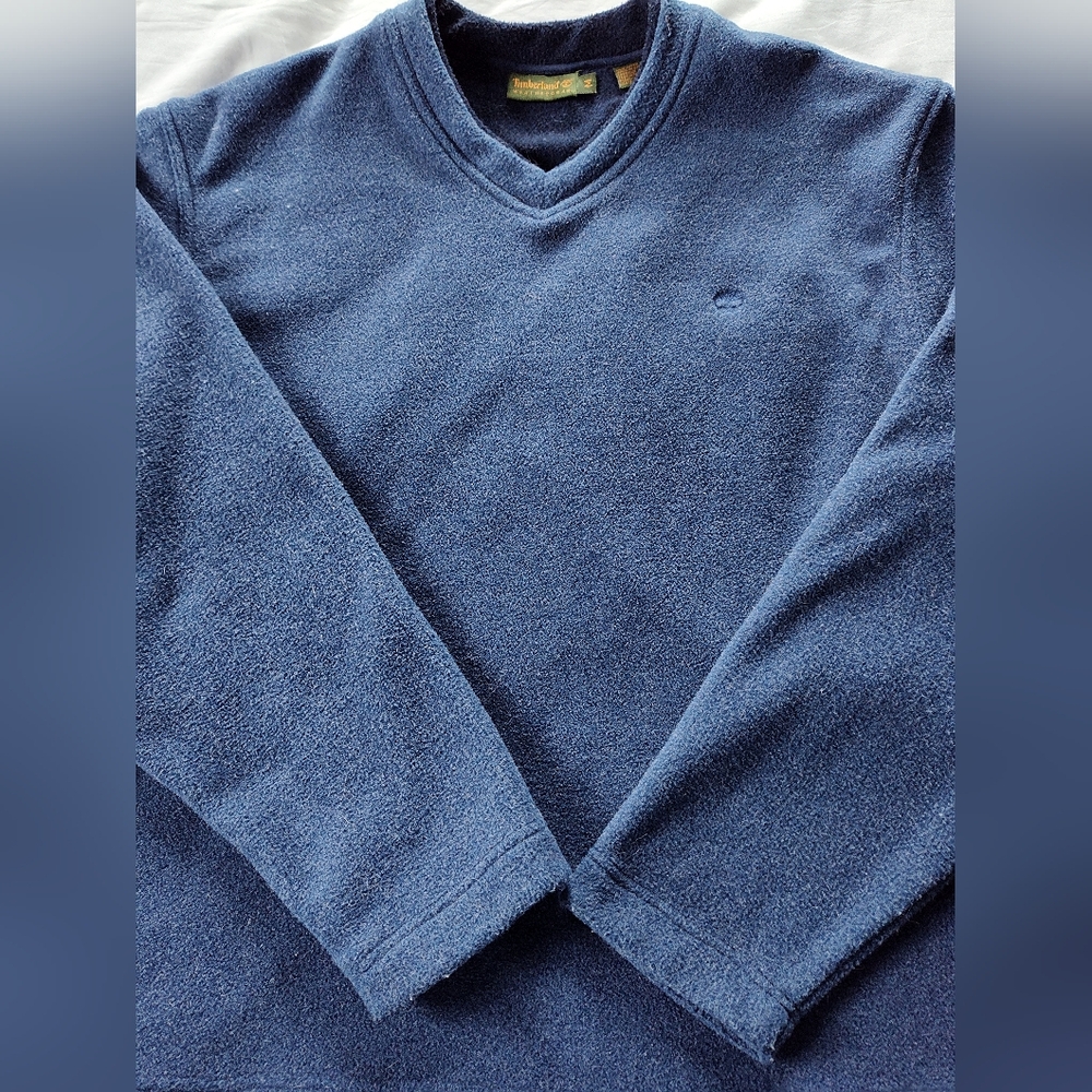 TIMBERLAND Men's Pullover Sweater. Size Medium Long Sleeves.